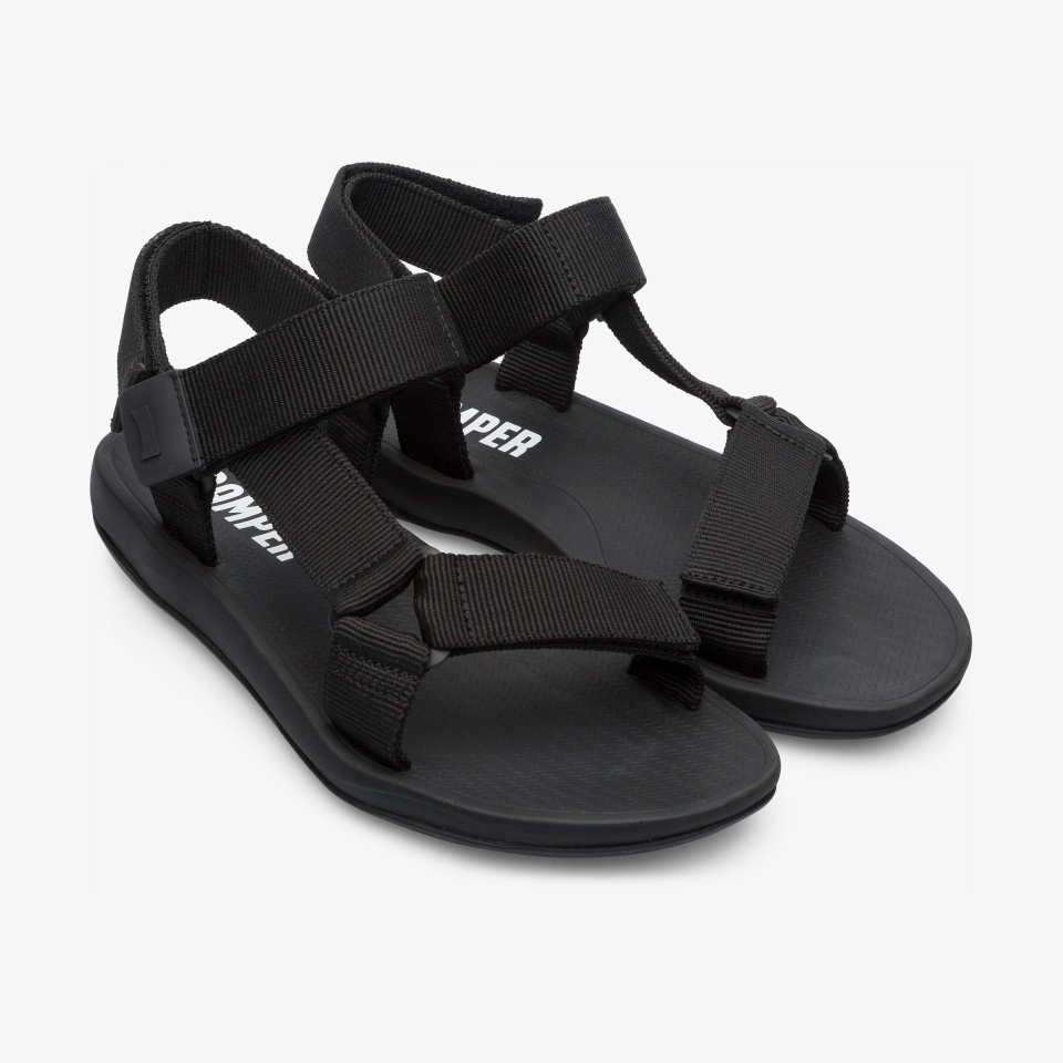 Camper Match Black - Camper Mens Sandals ||5961-JKIEM||